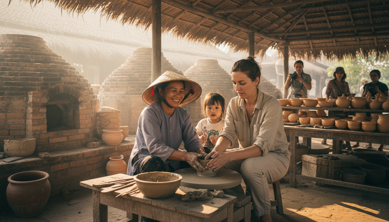 How Thanh Ha Pottery Village Works: What to See and Do