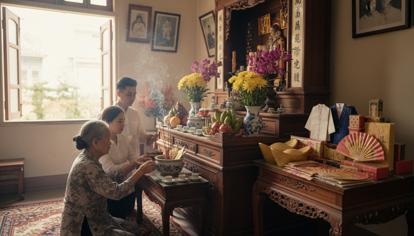 Joss Paper in Vietnam vs Other Ritual Offerings